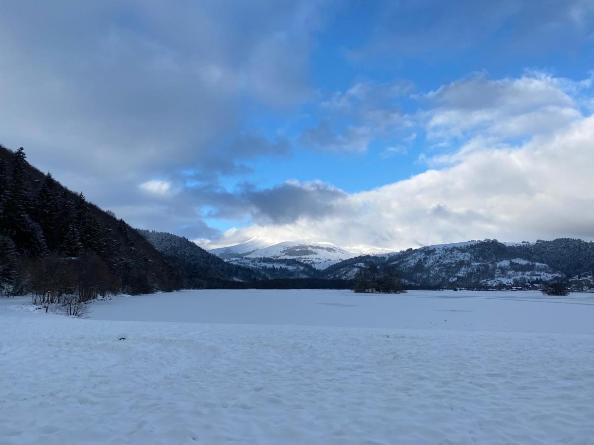 Hotel La Bonne Hotesse Chambon-sur-Lac Esterno foto