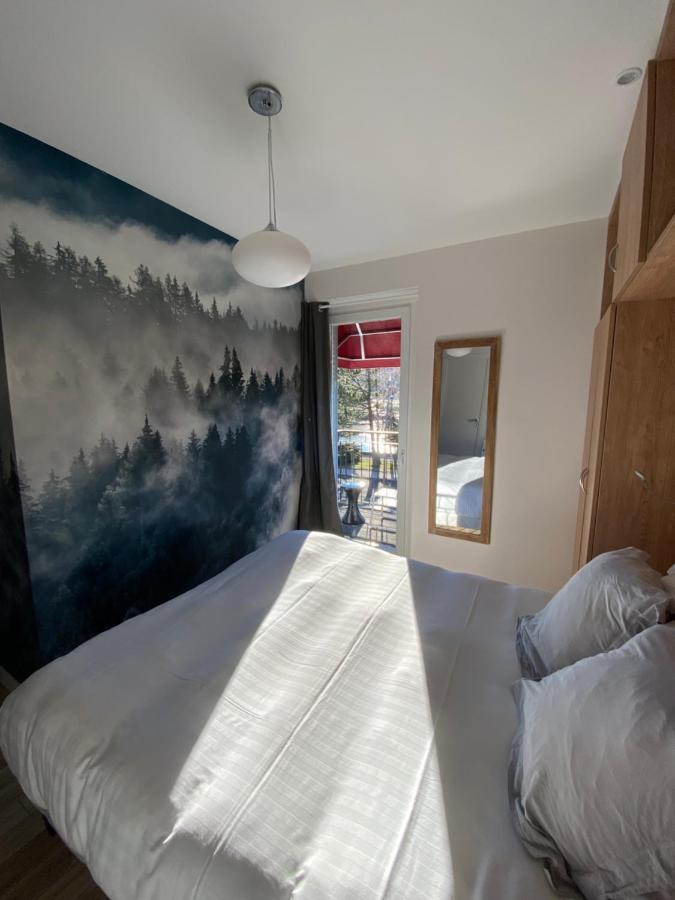 Hotel La Bonne Hotesse Chambon-sur-Lac Esterno foto